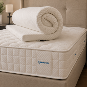 Sleepoos Doğal Talalay Lateks Çift Kişilik Yatak Pedi